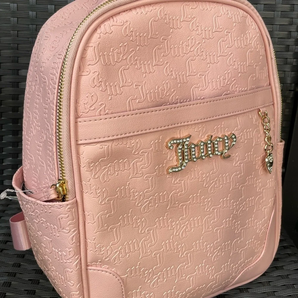 JUICY COUTURE,Juicy Couture Light Pink Backpack.